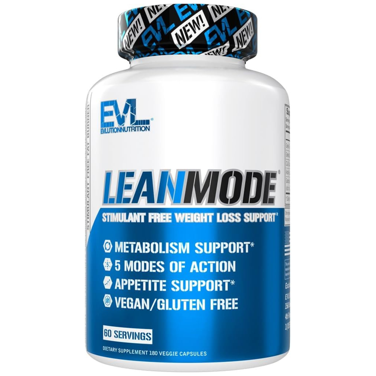 LEANMODE 2,250 MG 180 CAPSULAS EVLUTION NUTRITION