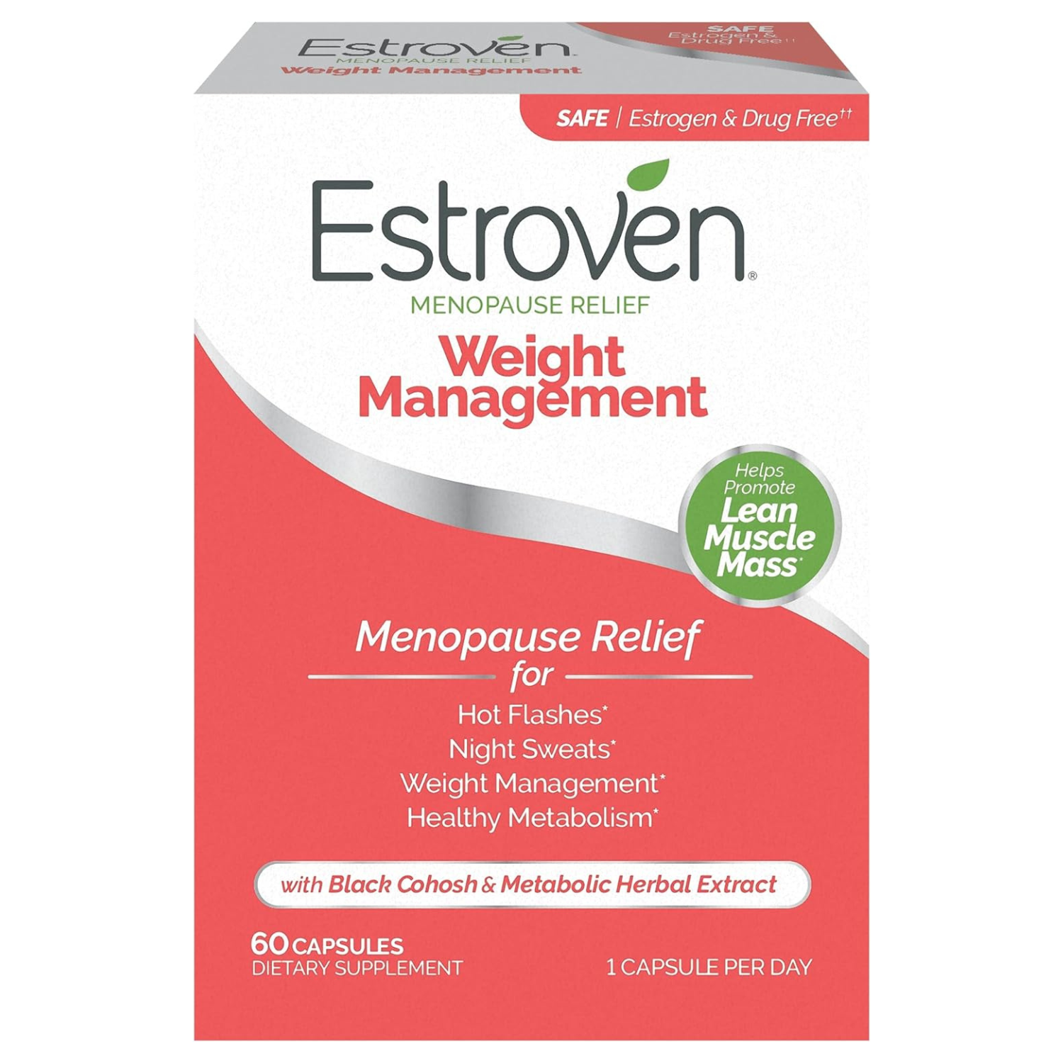 ALIVIO DE LA MENOPAUSIA 396 MG 30 CAPSULAS ESTROVEN MENOPAUSE RELIEF