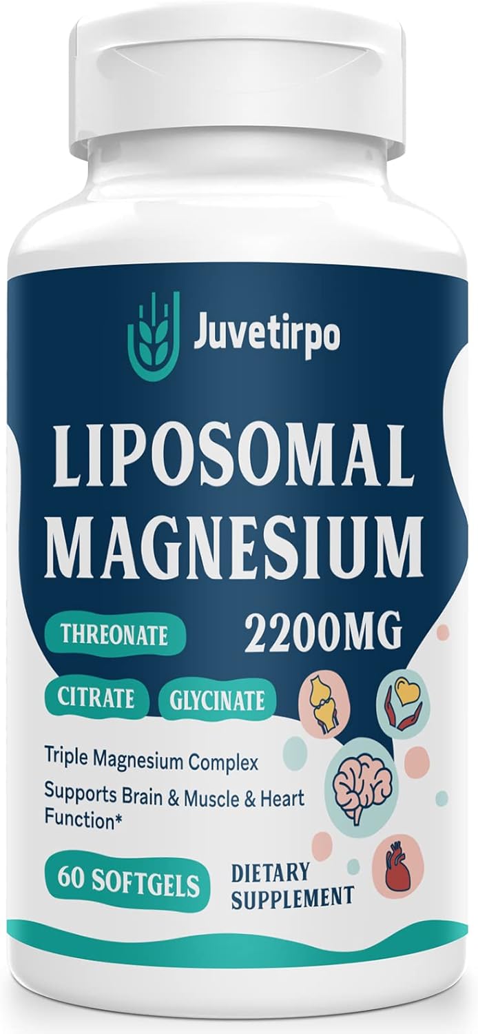 MAGNESIO COMPLEX LIPOSOMAL CON TREONATO CITRATO GLICINATO 2200 MG 60 CAPSULAS JUVETIRPO
