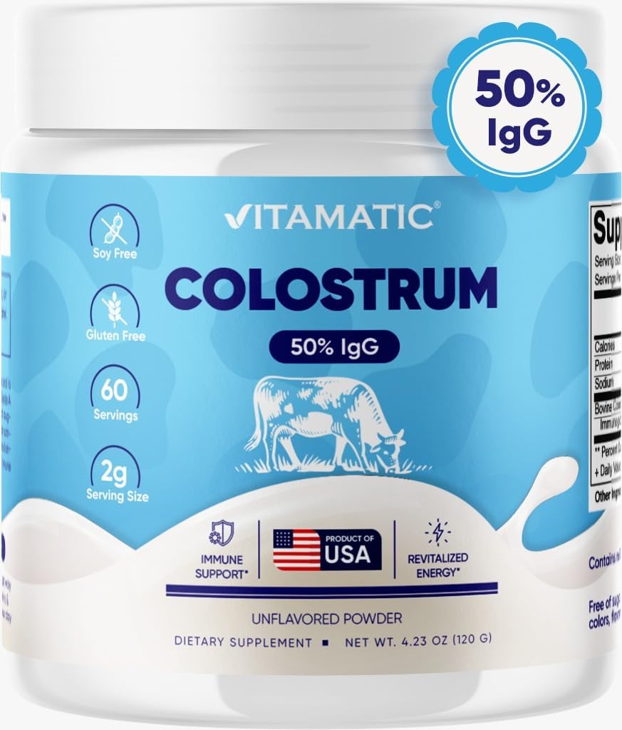 CALOSTRO BOVINO 50% IgG 3000 MG 120G VITAMATIC