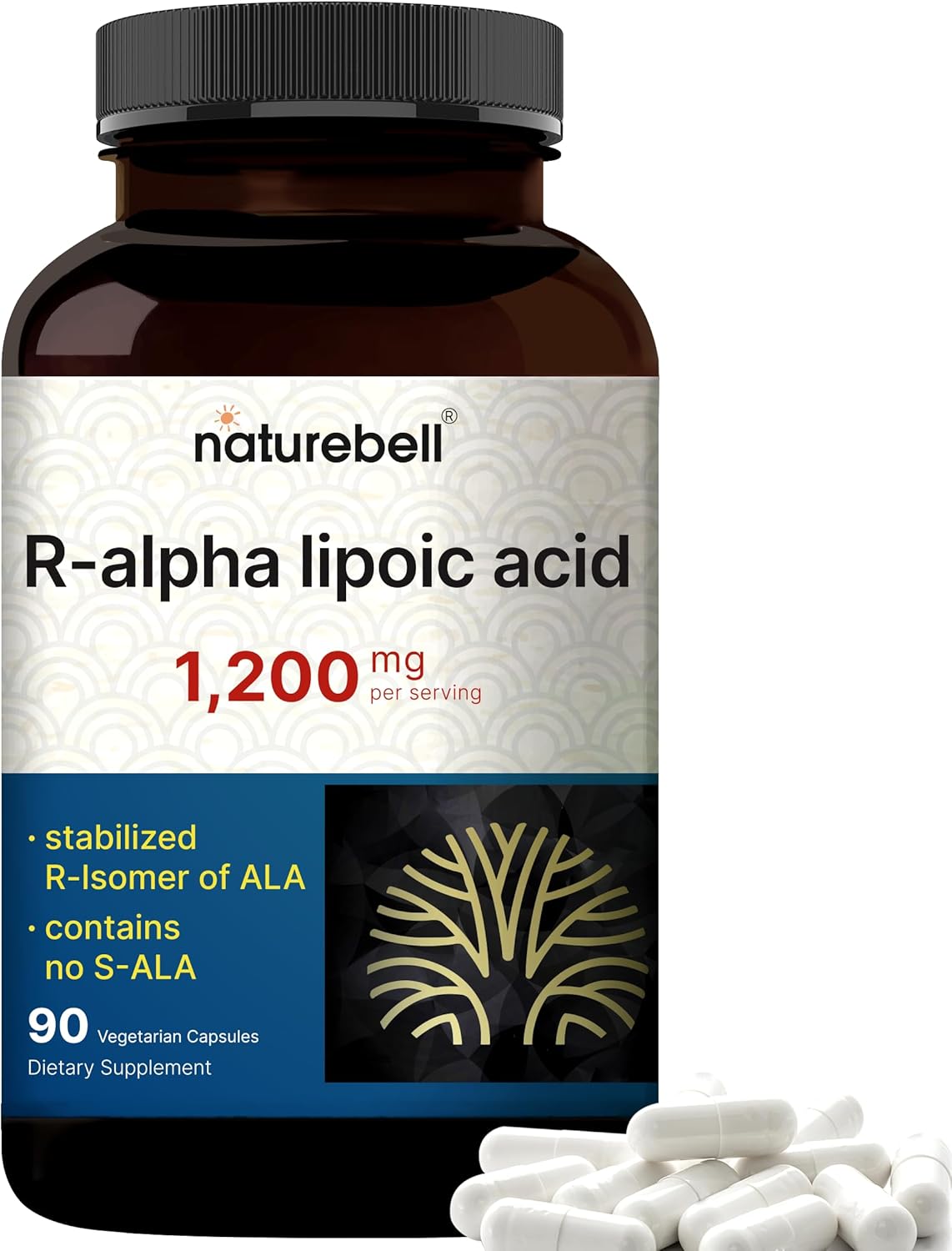 ACIDO ALFA LIPOICO 1200 MG NATUREBELL 90 CAPSULAS