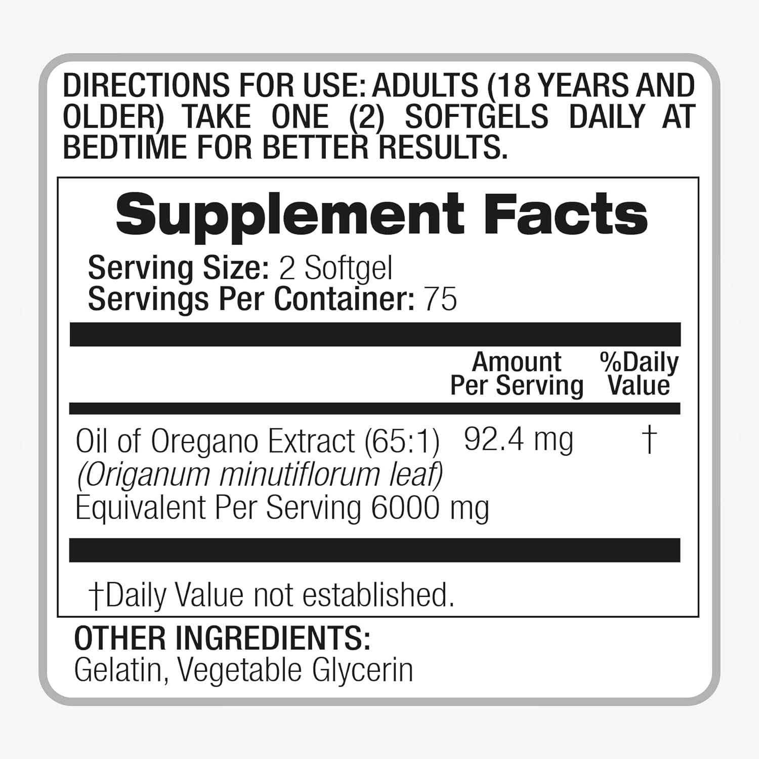 ACEITE DE ORÉGANO 6000 MG 150 CÁPSULAS BLANDAS FITO MEDICS