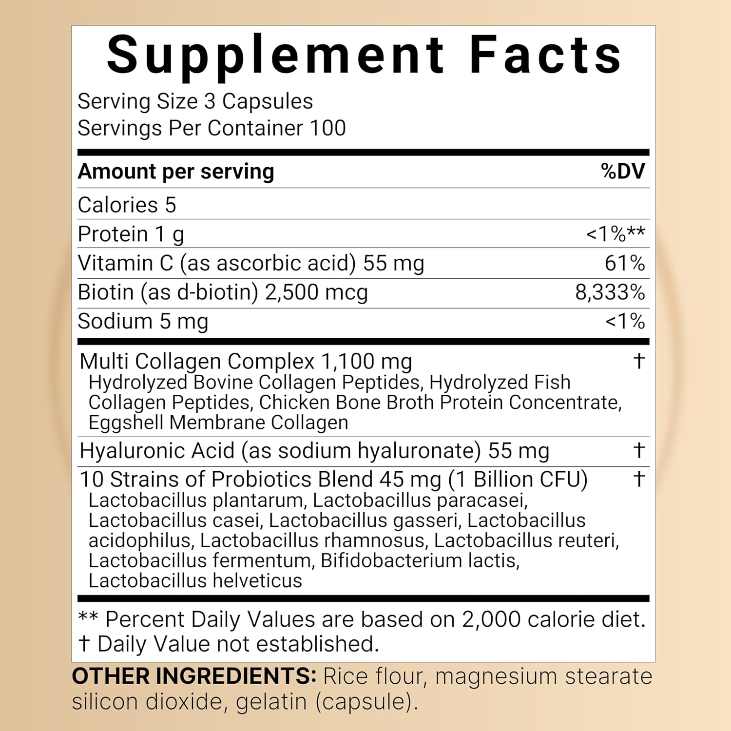 MULTI COLAGEN COMPLEX 1100 MG NATUREBELL 300 CAPSULAS