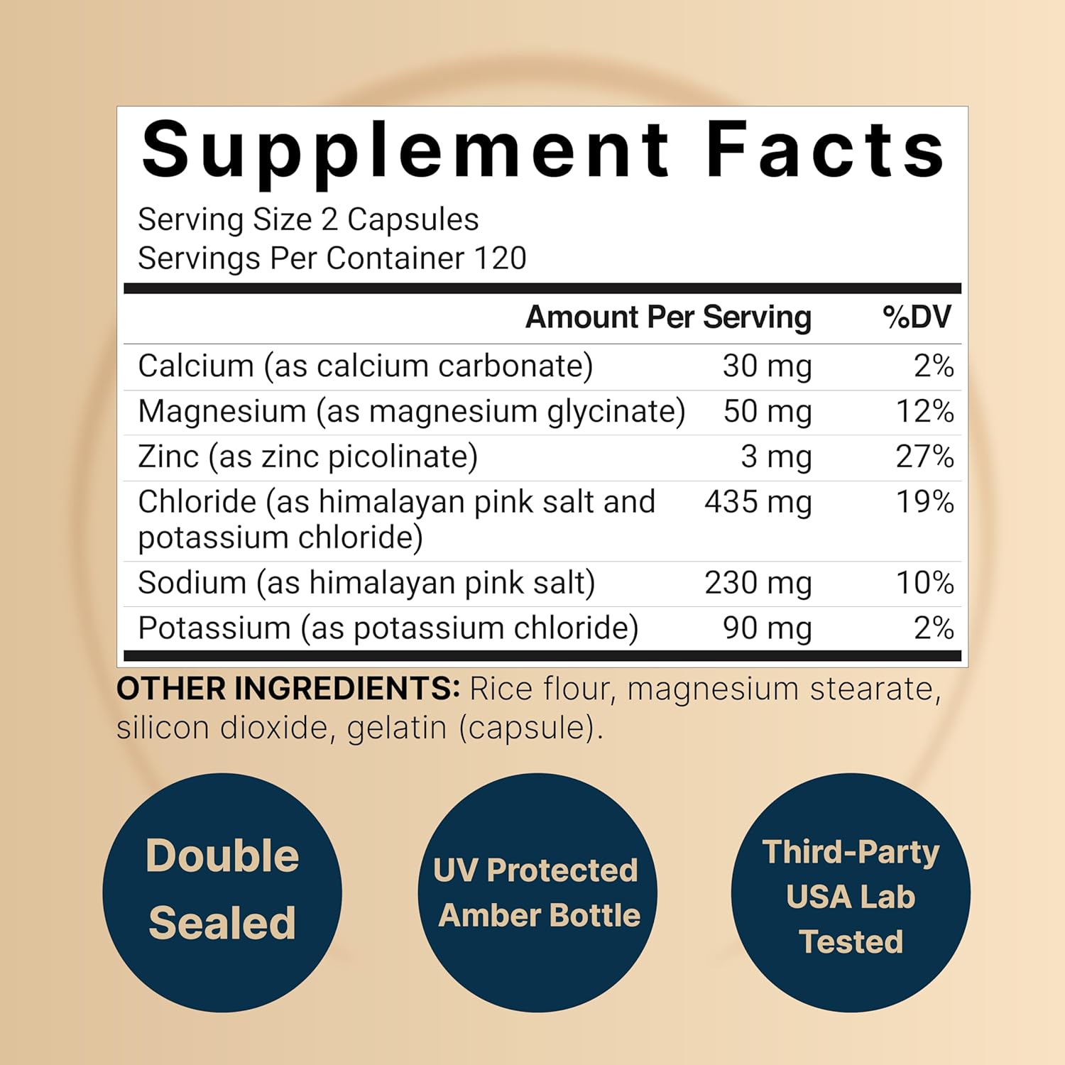 ELECTROLITOS 6 EN 1 NATUREBELL 240 CAPSULAS NO GMO