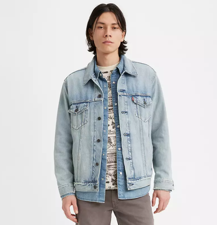 Relaxed Fit Trucker Jacket