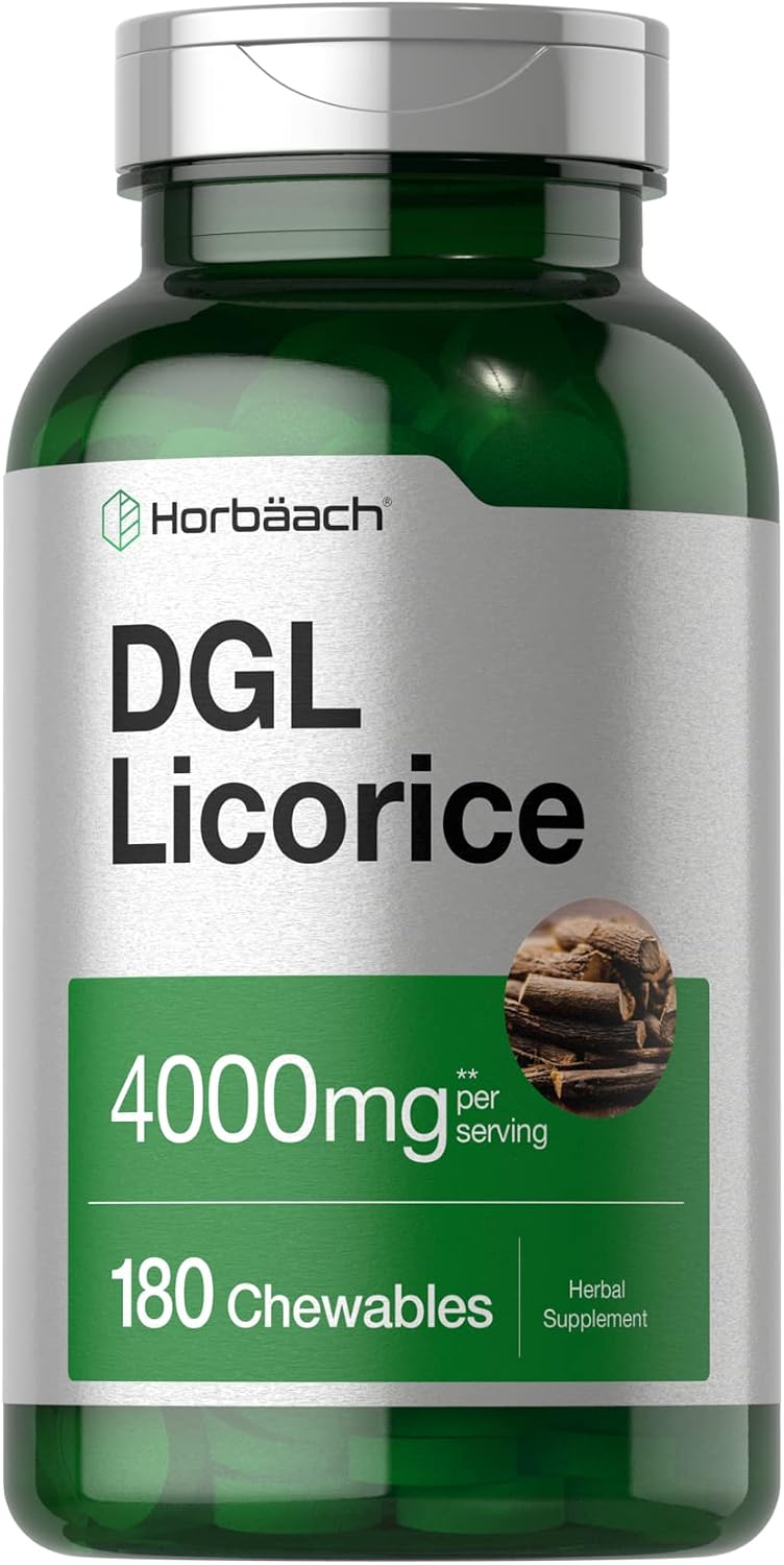 DGL REGALIZ 4000 MG 180 CAPSULAS HORBAACH
