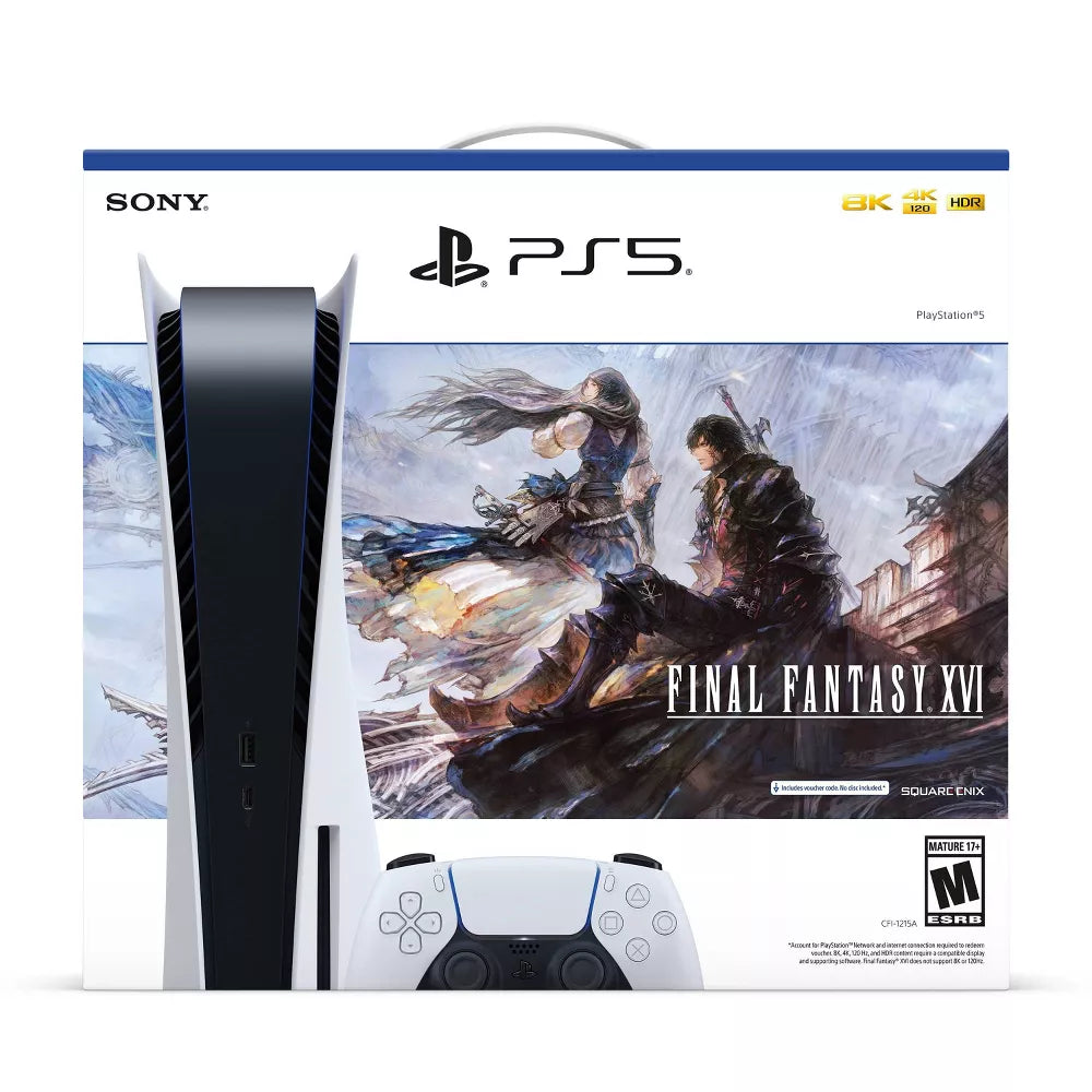 Playstation 5 Console Final Fantasy XVI Bundle
