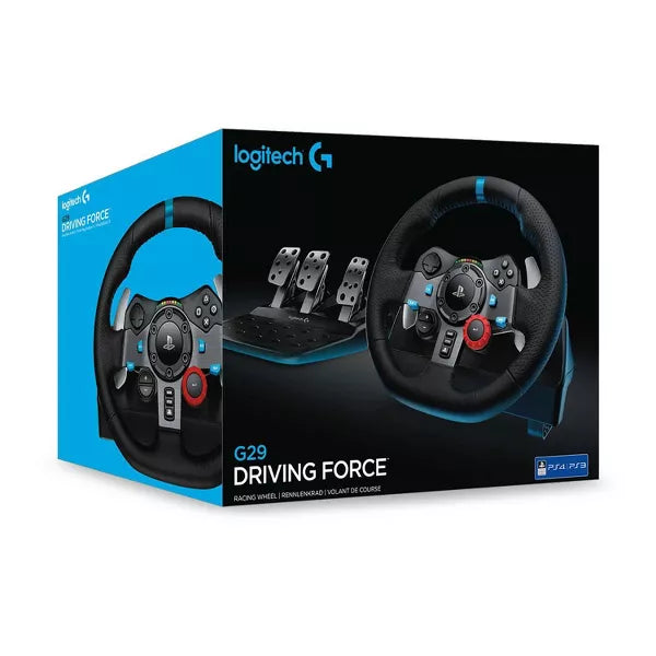 Logitech G29 Driving Force Racing Wheel for PlayStation 4/5/PC
