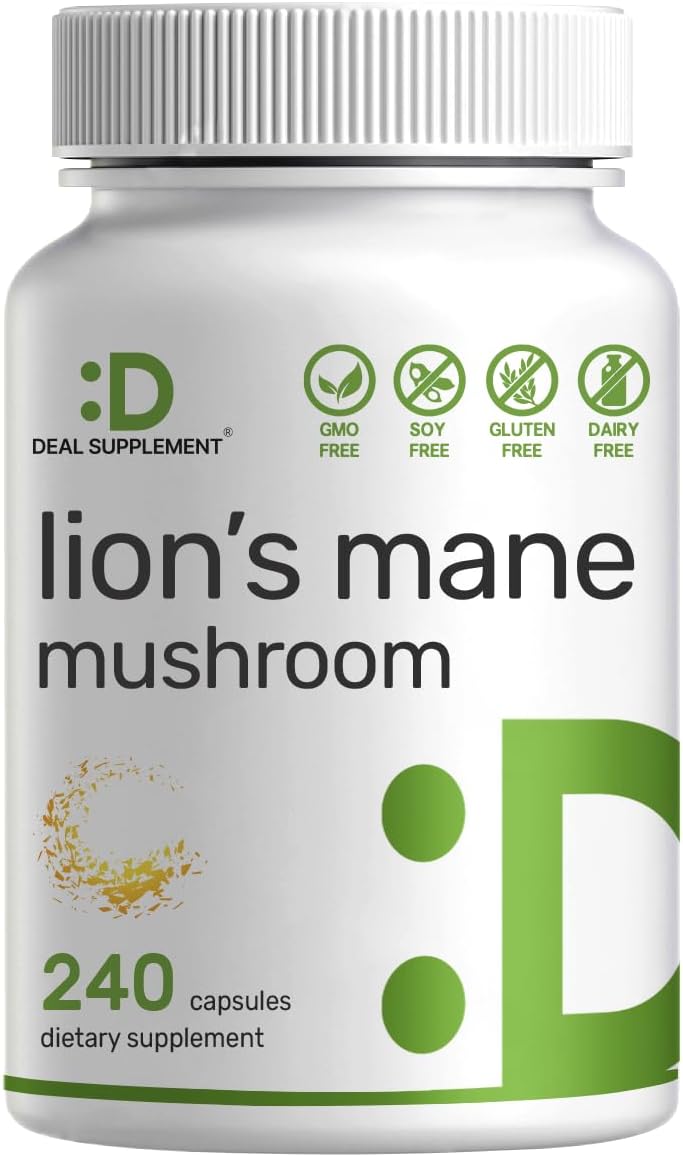 HONGO MELENA DE LEON 7,500 MG 240 CAPSULAS DEAL