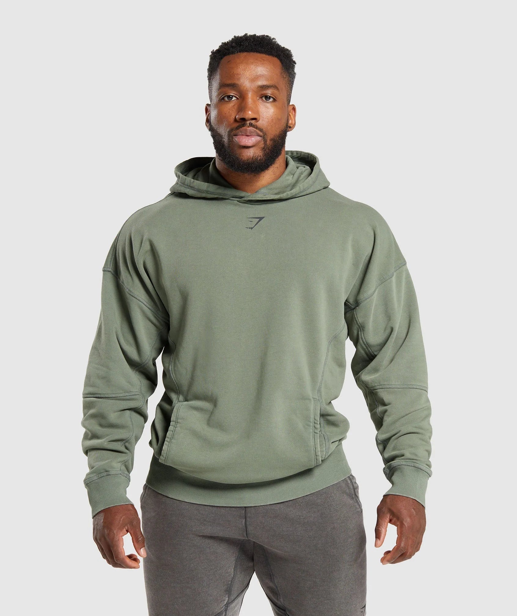 POLERA GYMSHARK Heritage Washed Hoodie