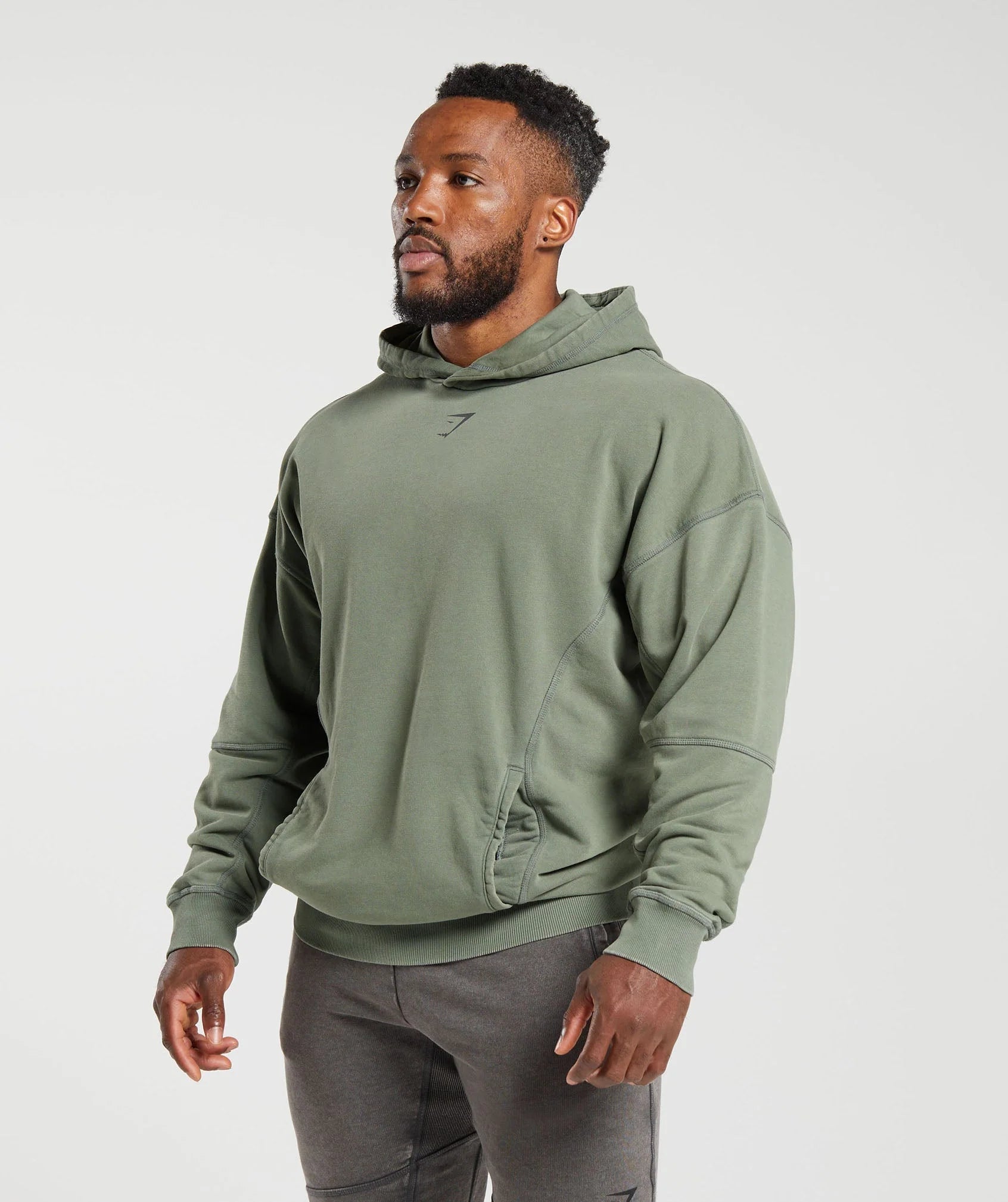 POLERA GYMSHARK Heritage Washed Hoodie
