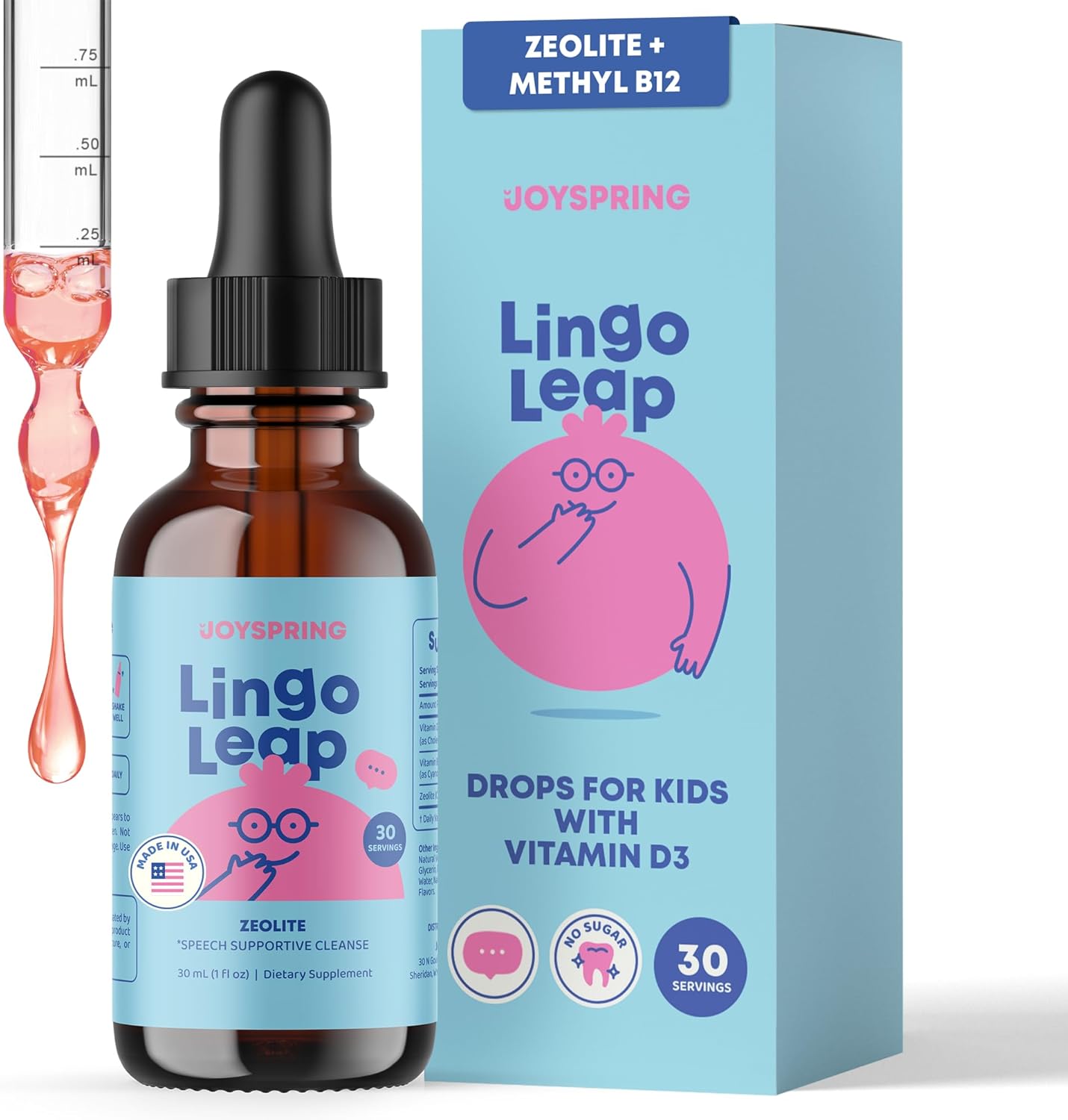 LINGO LEAP ZEOLITA JOYSPRING 30 ML SIN GLUTEN