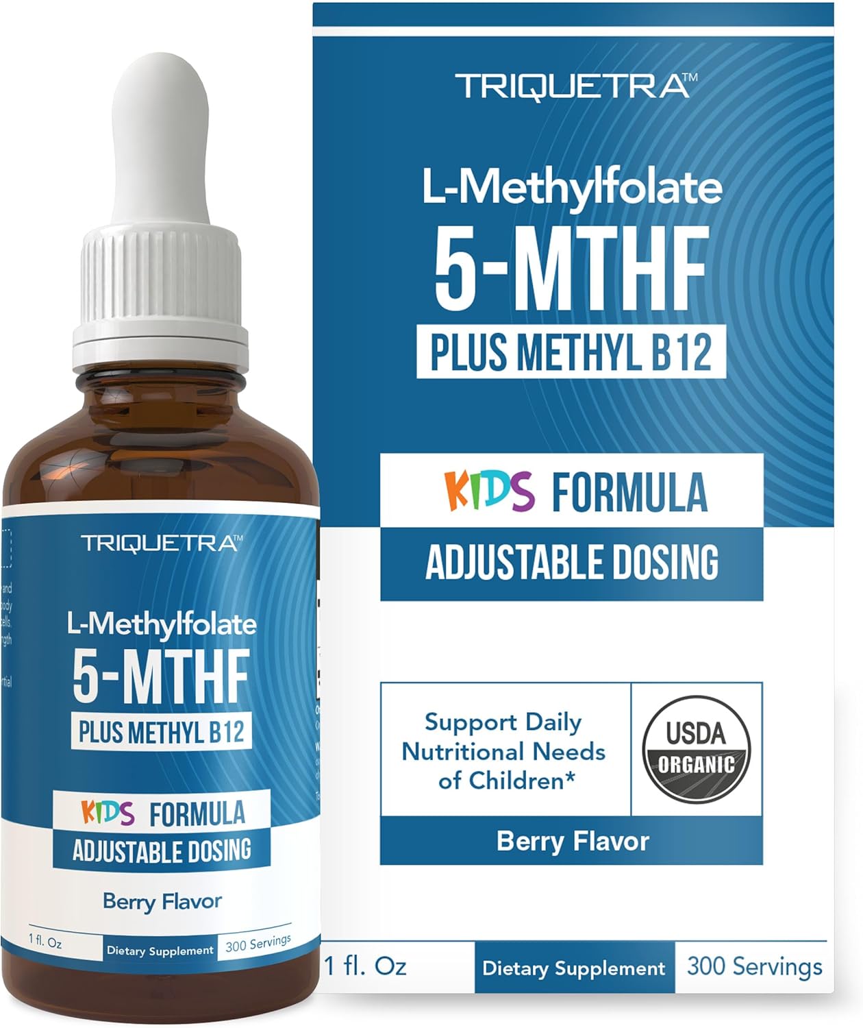 METIL FOLATO 5-MTHF KIDS 30 ML NO GMO TRIQUETRA