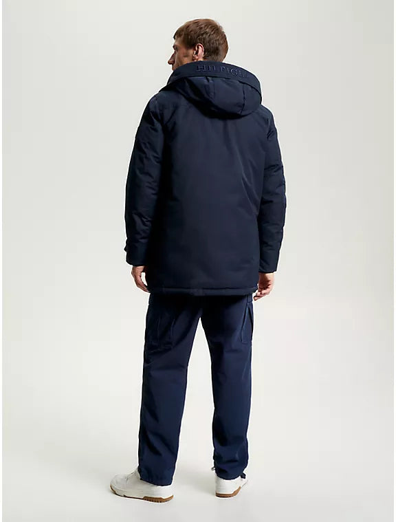 Hooded Recycled Down Parka
