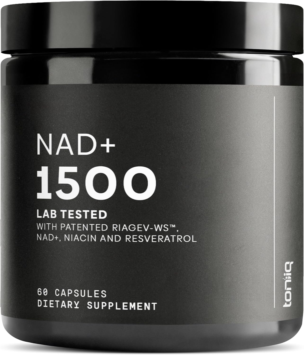 NAD COMPLEX RESVERATROL + NIACIN 1500 MG 60 CAPSULAS TONIQ