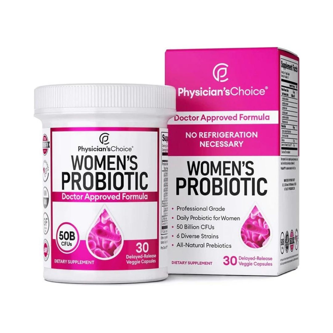 PROBIOTICOS PARA MUJERES 50 BILLONES CFU 30 CAPSULAS CON LIBERACION RE ...