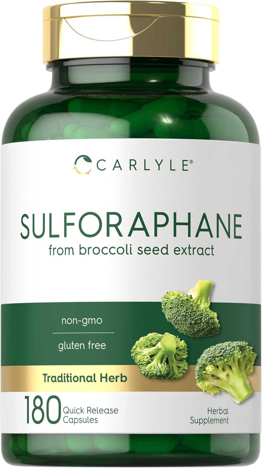 SULFORAFANO CARLYLE 400 MCG 180 CAPSULAS NO GMO