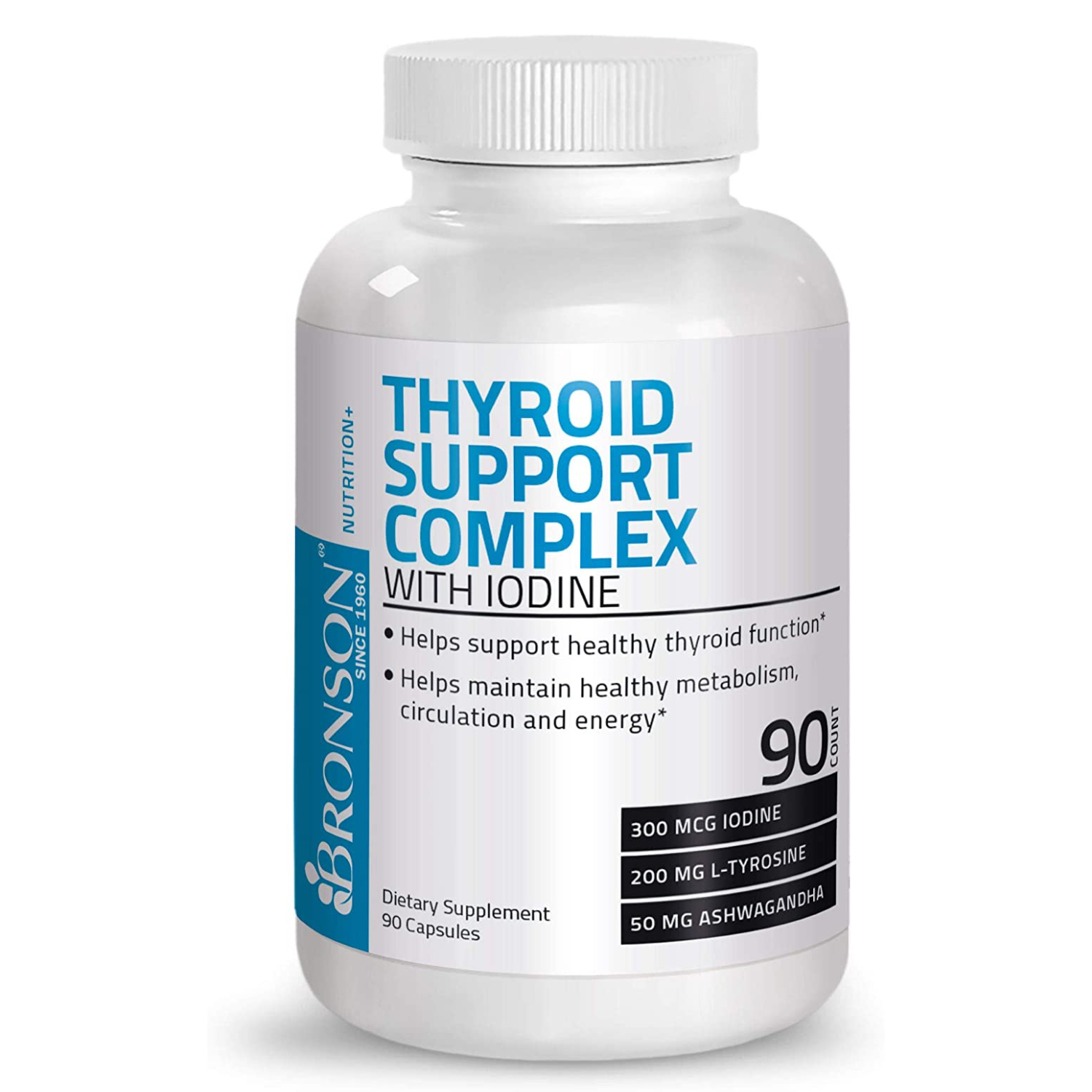 COMPLEJO PARA TIROIDES 260 MG 180 CAPSULAS BRONSON