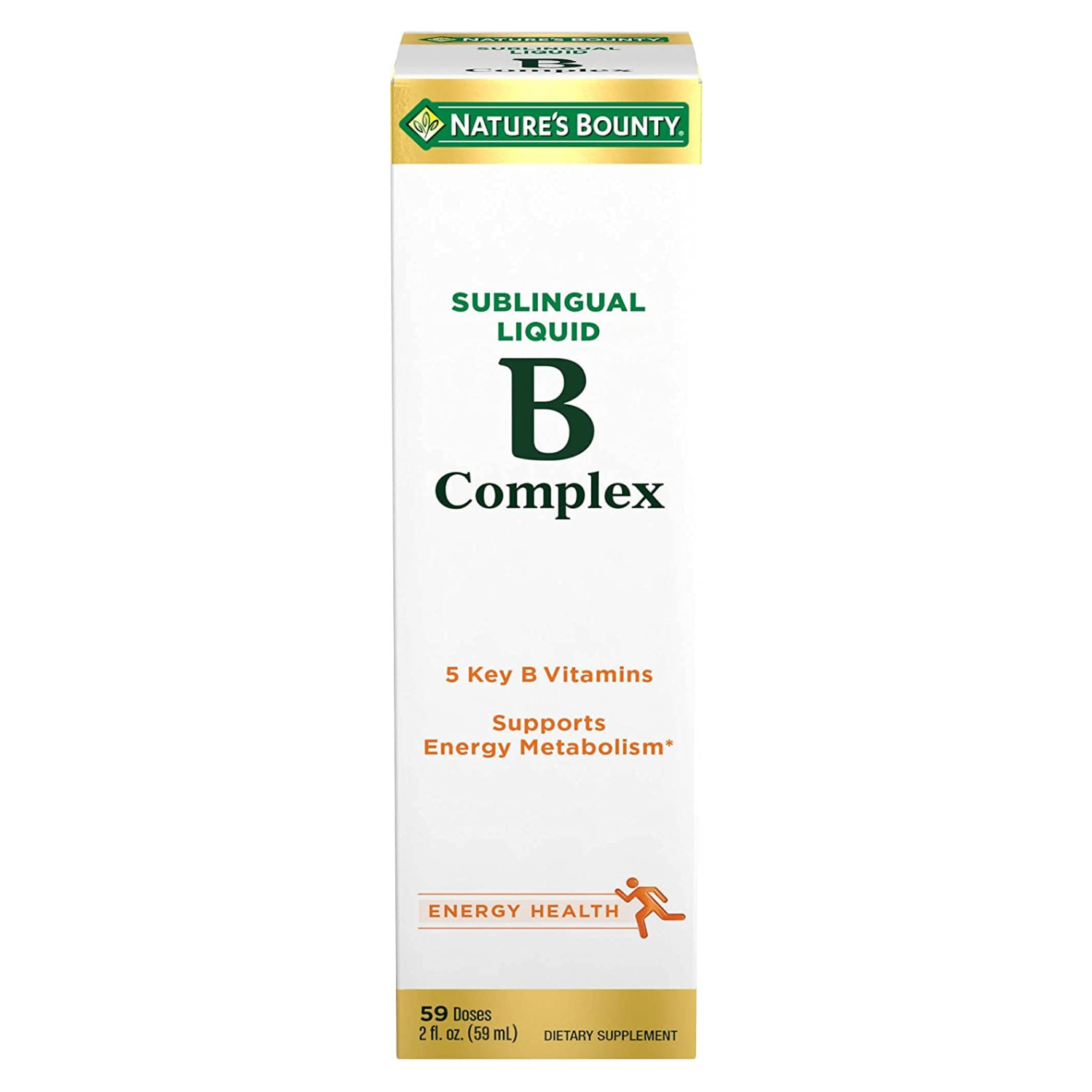 VITAMINA B COMPLEX 1,200 MCG 60 ML NATURE´S BOUNTY