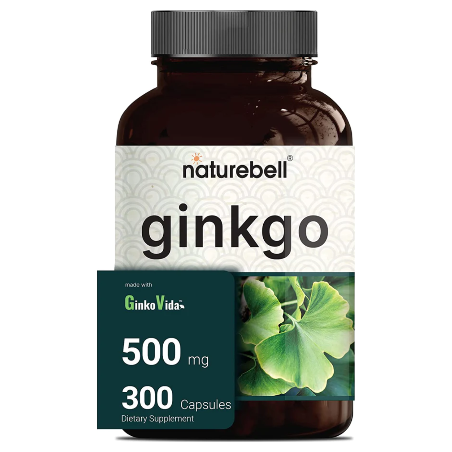 GINKGO BILOBA 500 MG 300 CAPSULAS NATUREBELL