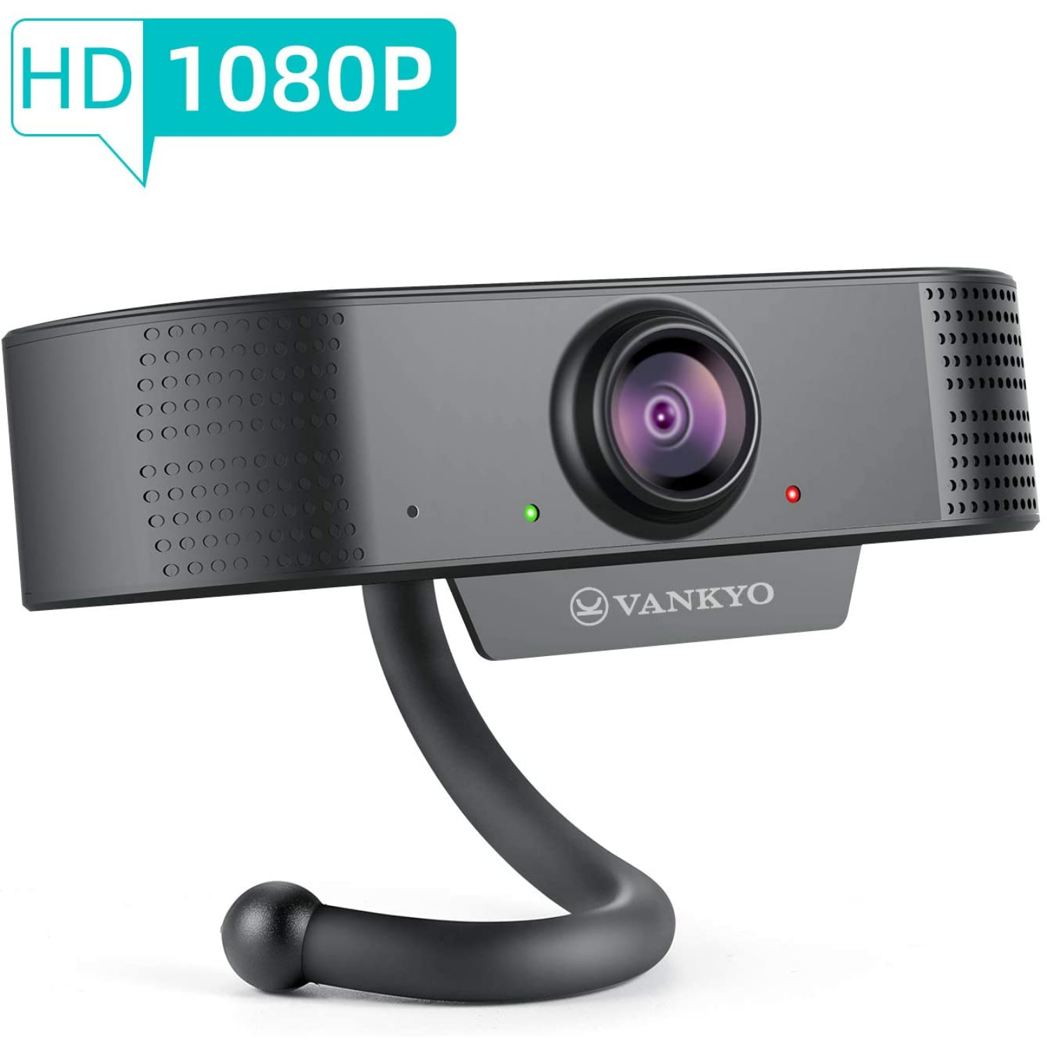 CAMARA WEB 1080P FULL HD VANKYO WEBCAM CON MICROFONO