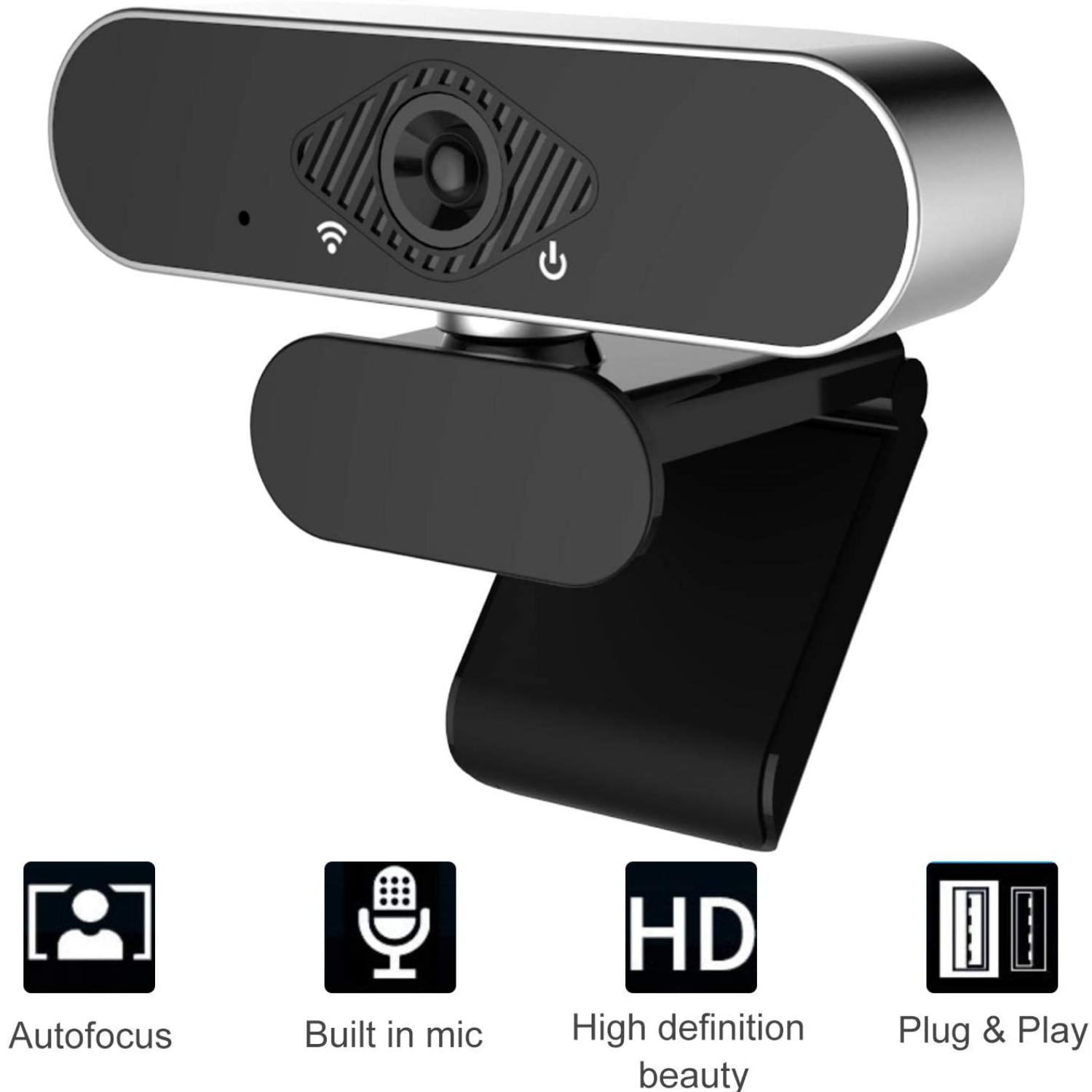 CAMARA WEB 1080P FULL HD INPTW WEBCAM CON MICROFONO