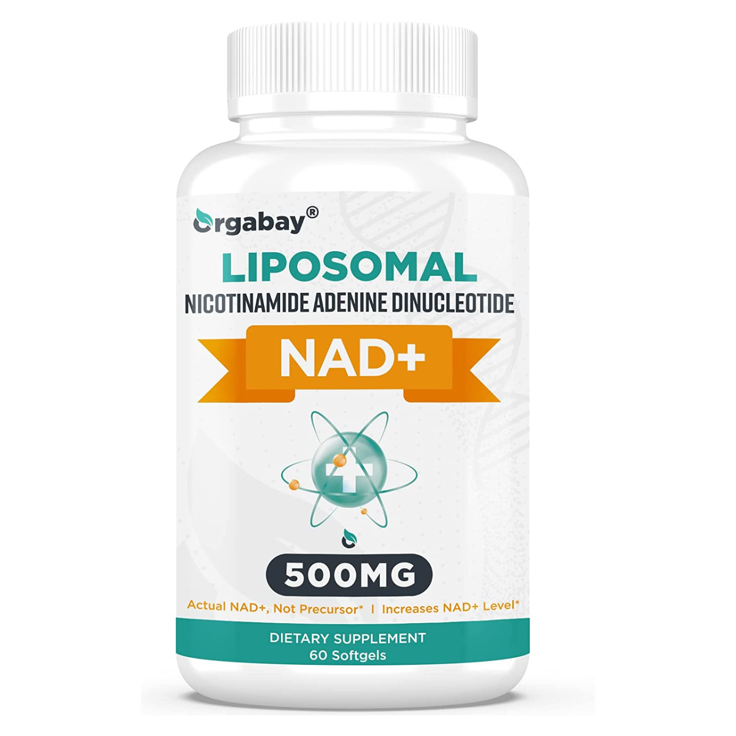 NAD+NICOTINAMIDE RIBOSIDE LIPOSOMAL 500 MG 60 CAPSULAS BLANDAS ORGABAY