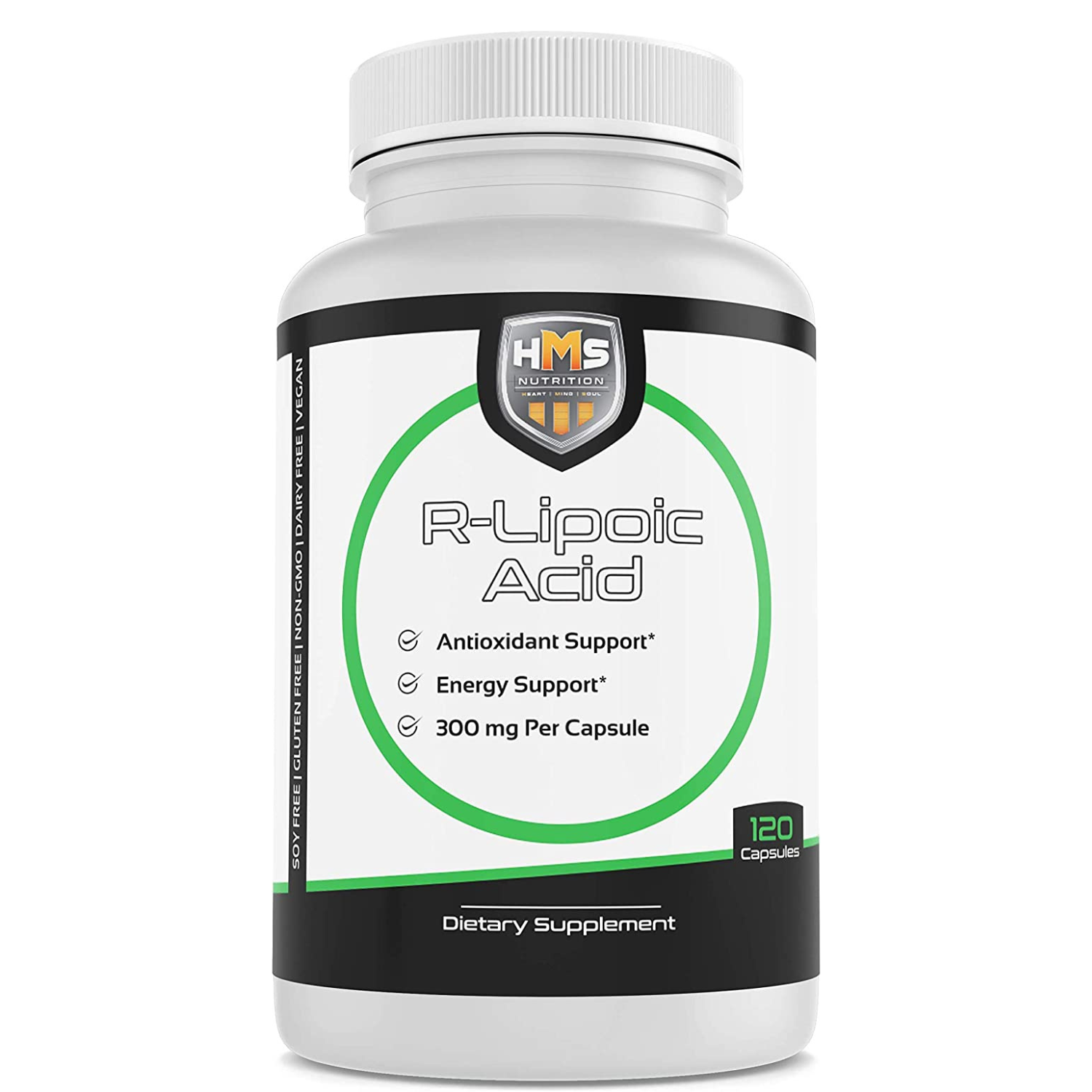 ACIDO LIPOICO 300 MG 120 CAPSULAS VEGANO HMS NUTRITION