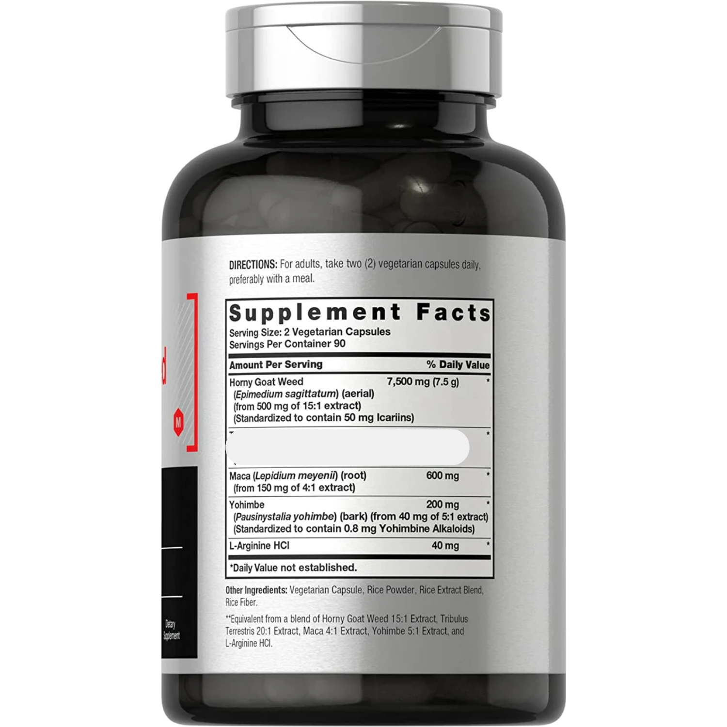 HORNY GOAT WEED COMPLEX 10,340 MG 180 CAPSULAS VEGETALES SIN GMO HORBAACH