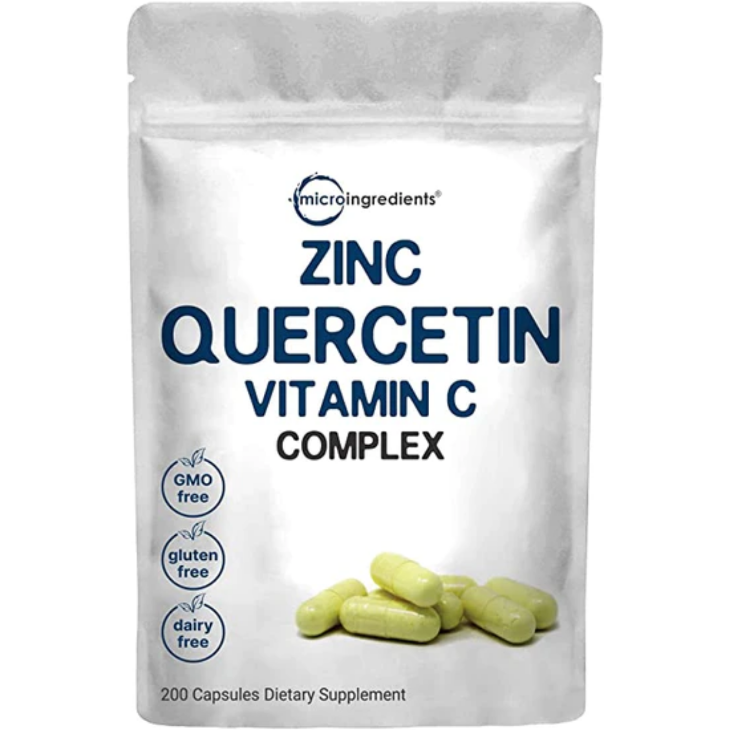 ZINC QUERCETINA MICROINGREDIENTS 1,050 MG 240 CASPULAS