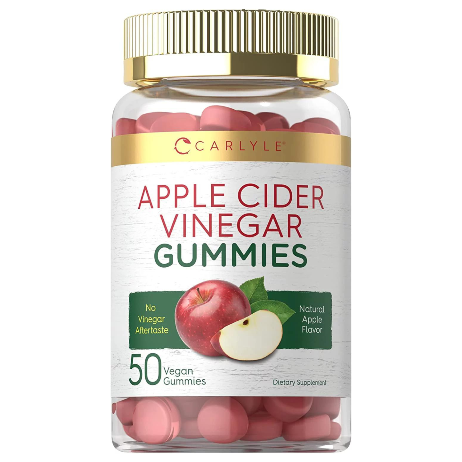 VINAGRE DE MANZANA 600 MG 50 GOMITAS CARLYLE