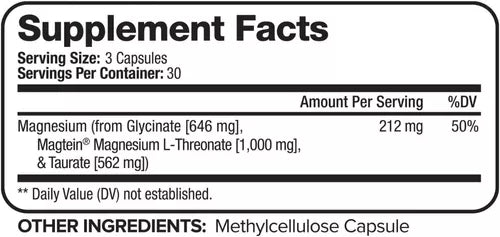 MAGNESIO 2207 MG 90 CAPSULAS VEGETALES NUTRIVEIN