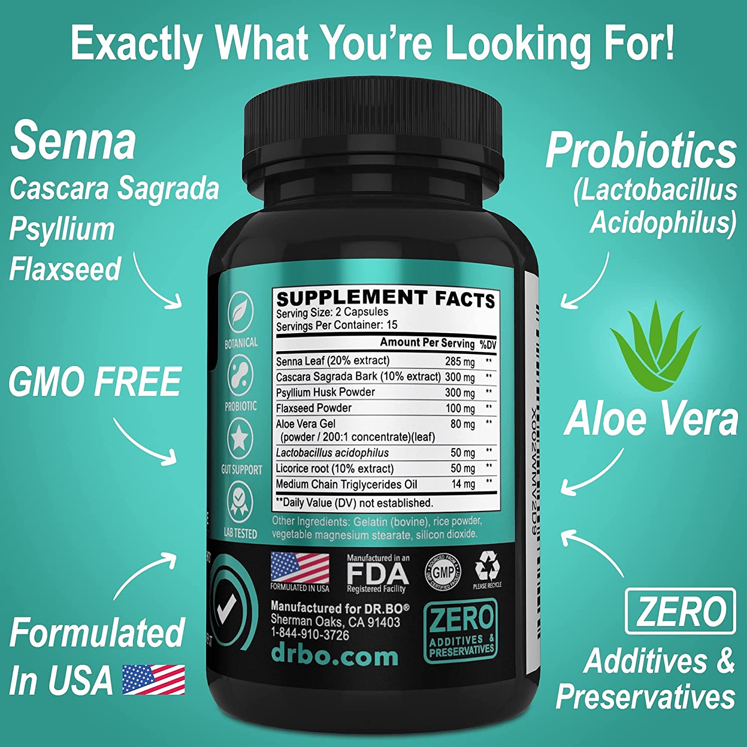 COLON DETOX 1179 MG 30 CAPSULAS DR. BO