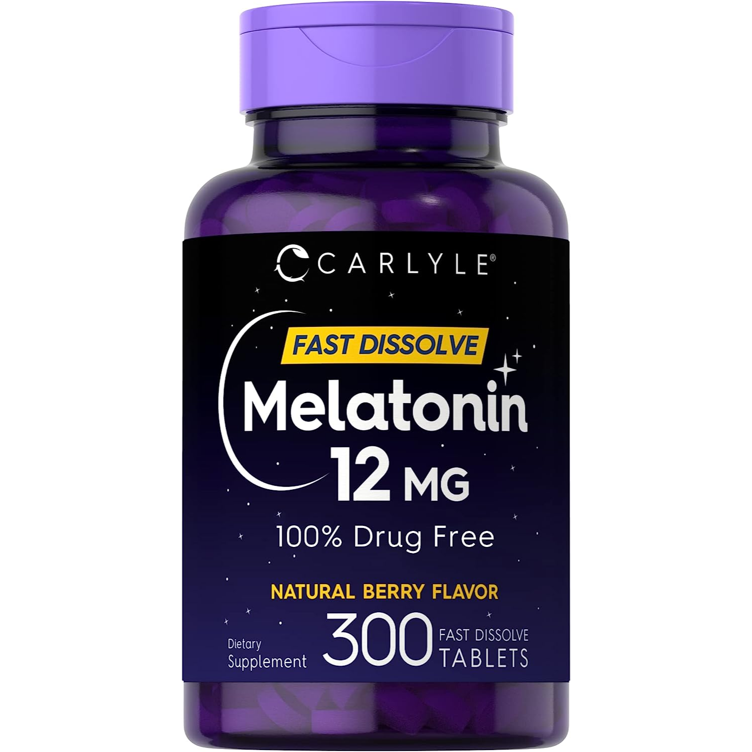 MELATONINA CARLYLE 12 MG 300 TABLETAS SUBLINGUALES