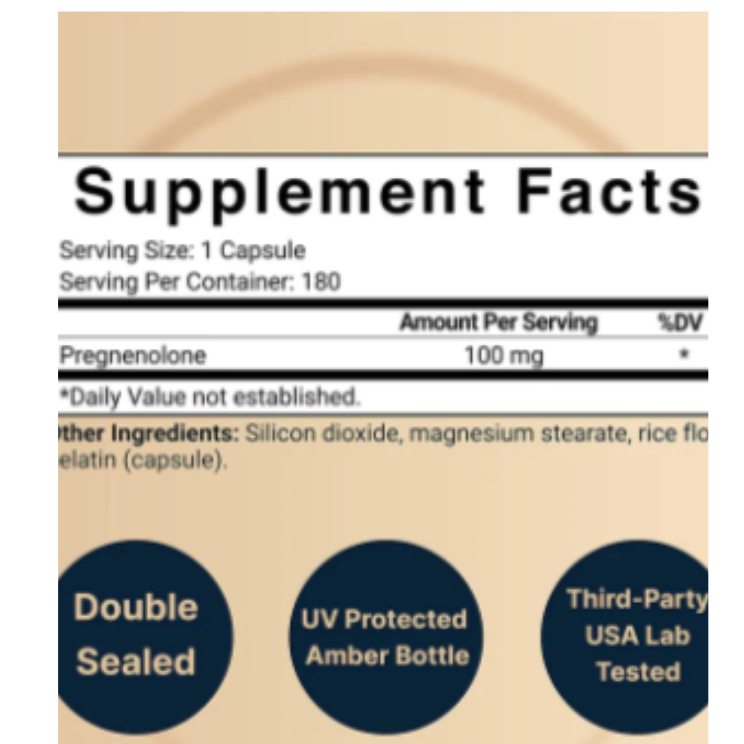 PREGNENOLONA 100 MG 180 CAPSULAS NATUREBELL