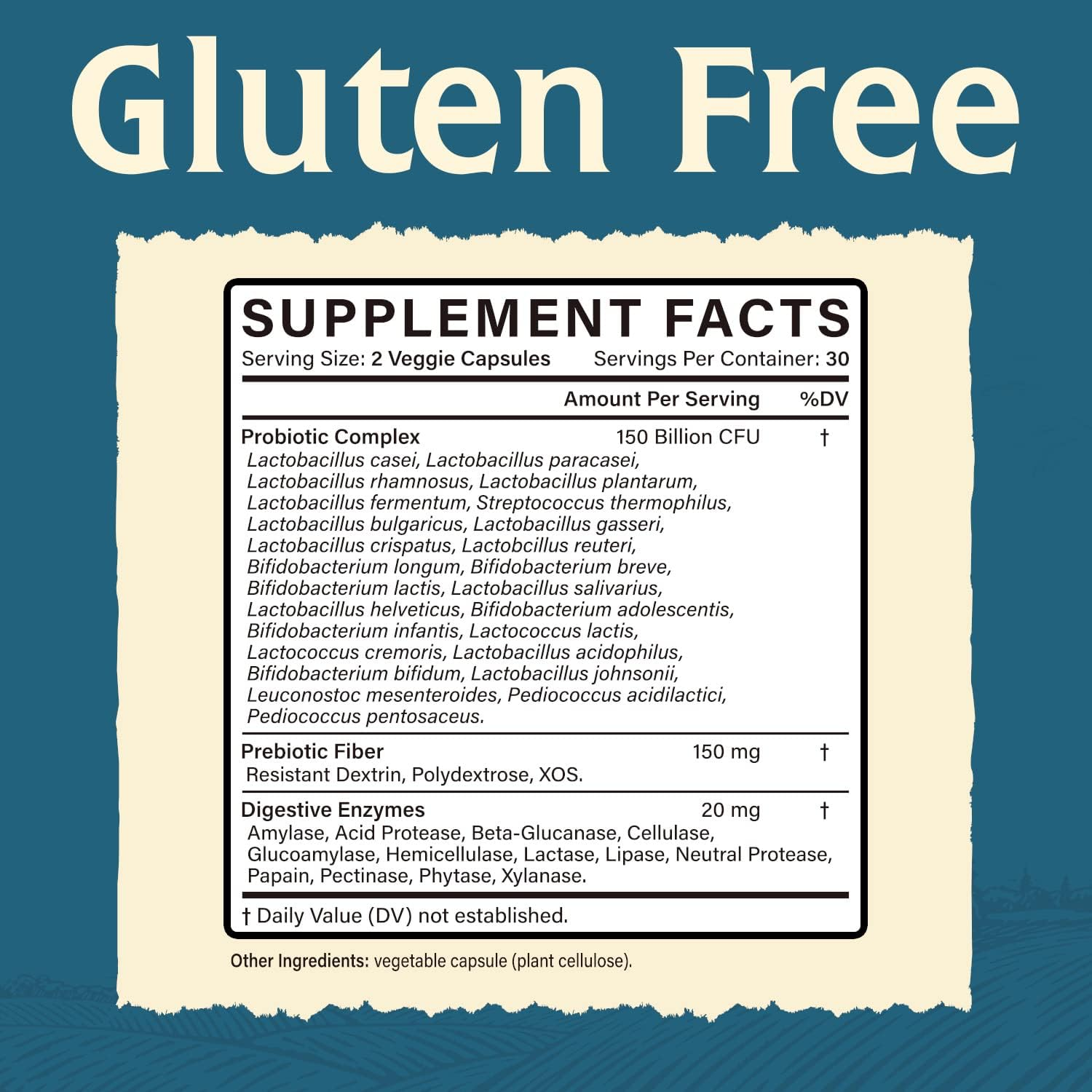 PROBIOTICOS CON ENZIMAS DIGESTIVAS 25 CEPAS 150 BILLONES CFU 60 CAPSULAS ELIXEED