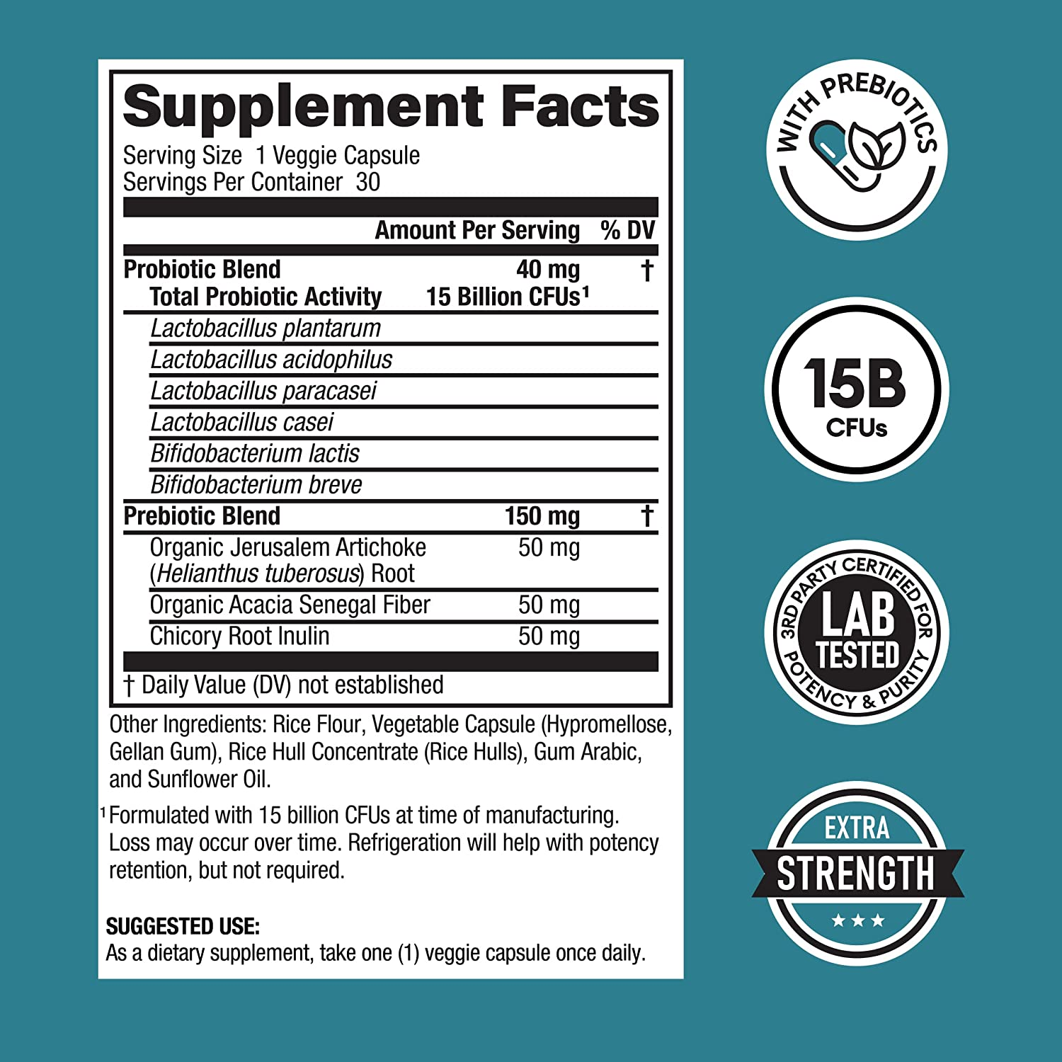 PROBIOTICOS 10 CEPAS 60 BILLONES 30 CAPSULAS VEGETALES PHYSCIAN'S CHOISE