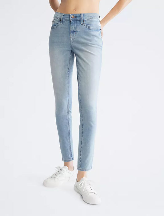 Skinny Fit Mid Rise Jeans
