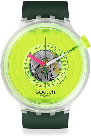 Swatch Cegado por NEON Amarillo Retro