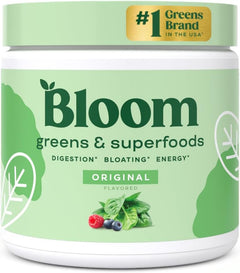 BLOOM GREENS & SUPER FOOD 3,621 MG 180GR POLVO SABOR ORIGINAL