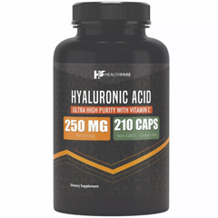 ACIDO HIALURONICO CON VITAMINA C 250 MG HEALTHFARE 210 CAPSULAS NO GMO