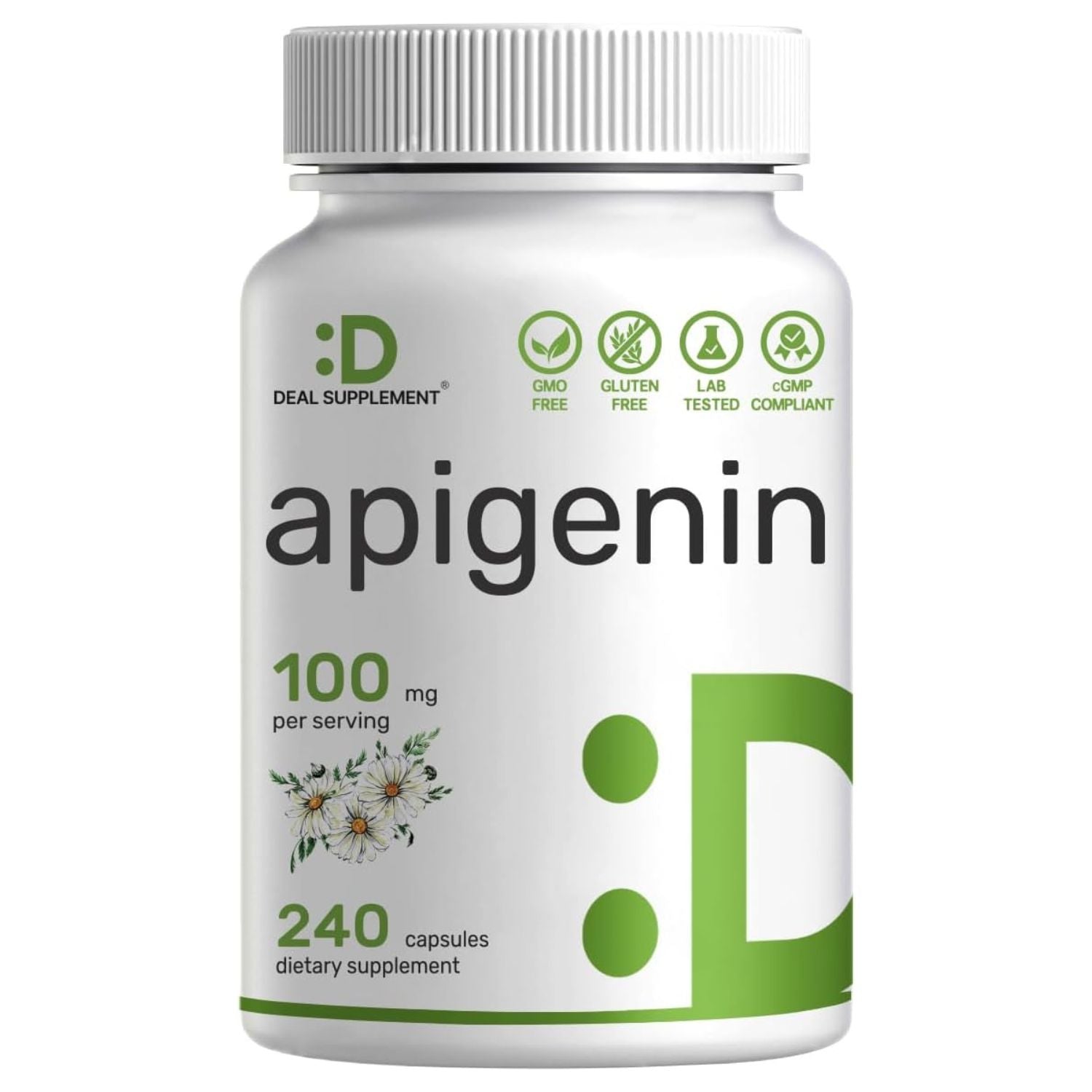 APIGENINA DEAL 100 MG 240 CAPSULAS SIN GMO