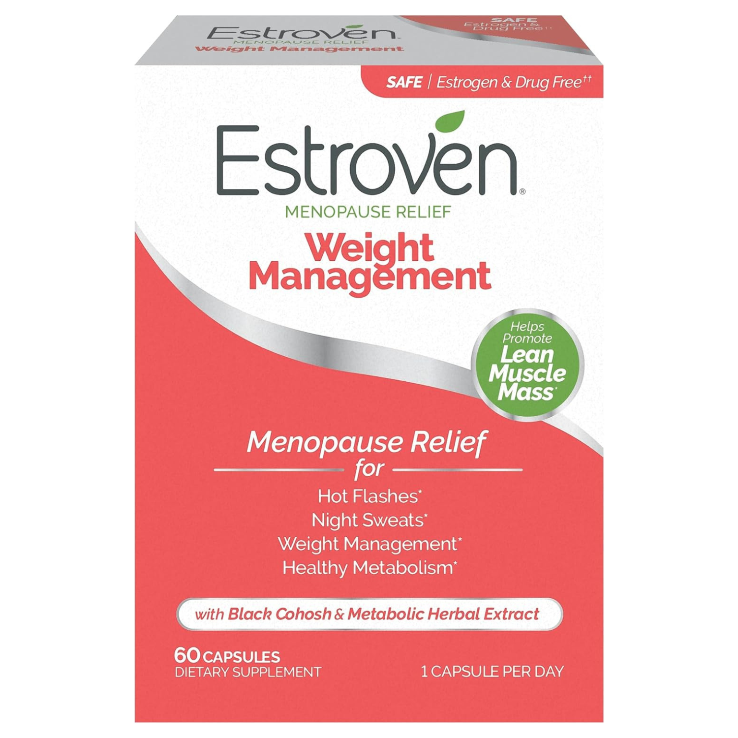 ALIVIO DE LA MENOPAUSIA 396 MG 60 CAPSULAS ESTROVEN MENOPAUSE RELIEF