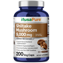 HONGO SHIITAKE NUSAPURE 9000 MG 200 CAPSULAS