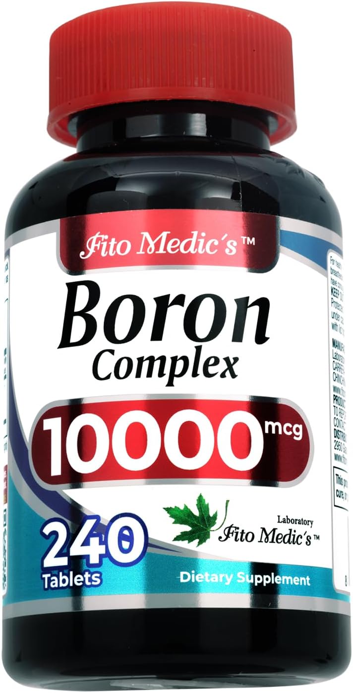 BORO COMPLEX 10000 MCG FITO MEDIC'S 240 TABLETAS