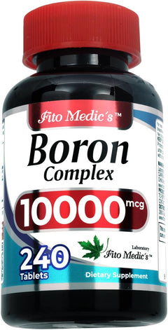 BORO COMPLEX 10000 MCG FITO MEDIC'S 240 TABLETAS