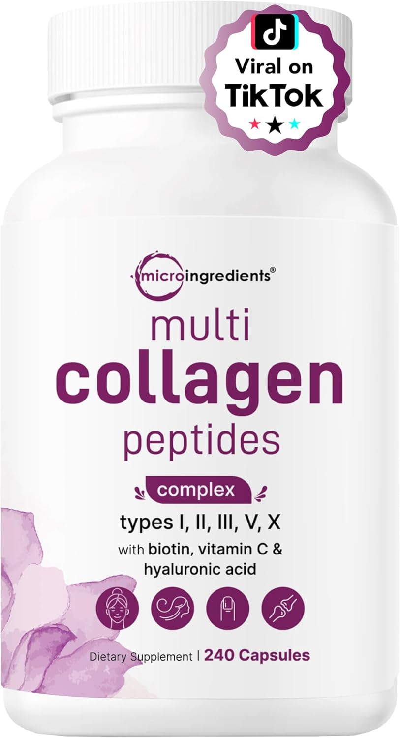 MULTI COLAGENO 1,100 MG MICROINGREDIENTS 240 CAPSULAS NO GMO