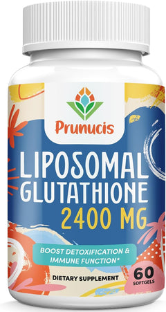 GLUTATIÓN LIPOSÓMICA 2400 MG 60 CAPSULAS BLANDAS PRUNUCIS LIPOSOMAL GLUTATHIONE