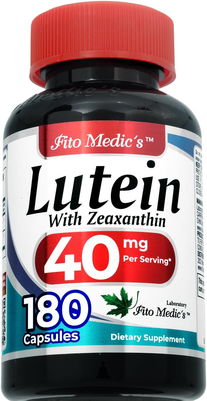 LUTEINA CON ZEAXANTINA 40 MG 180 CAPSULAS FITOMEDICS