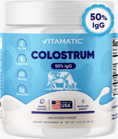 CALOSTRO BOVINO 50% IgG 3000 MG 120G  VITAMATIC